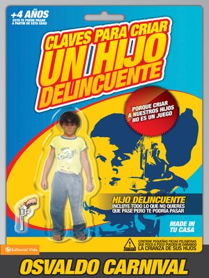 cover image of Claves para criar un hijo delincuente